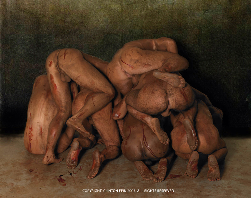 Torture art exhibition by South African Artist Clinton Fein, clintonfein.com