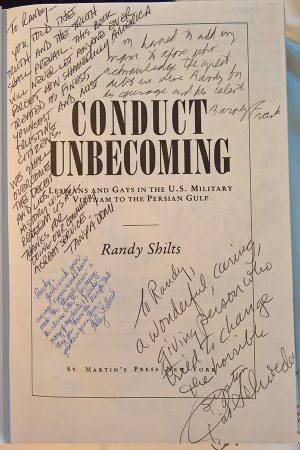 Conduct Unbecoming Signed Copy